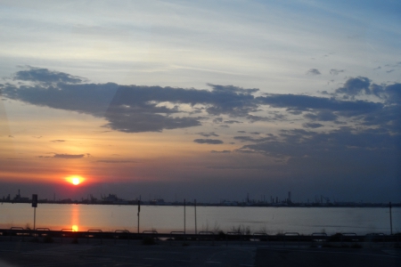 sunset - sky, italy, venice, sunset, sea, venezia