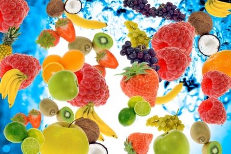 Fruit$` - eat, nature, yellow, red, food, fruits