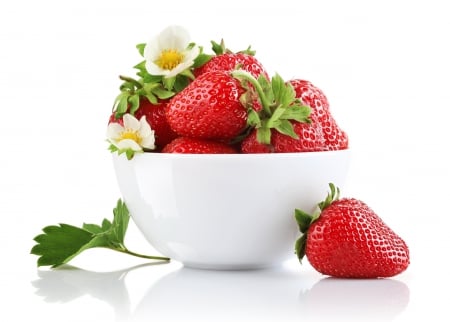 Fruit` - strawberry, bowl, red, food, fruit