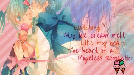 Love Is Sweet - vocaloid, miku, hatsune, is, love, sweet