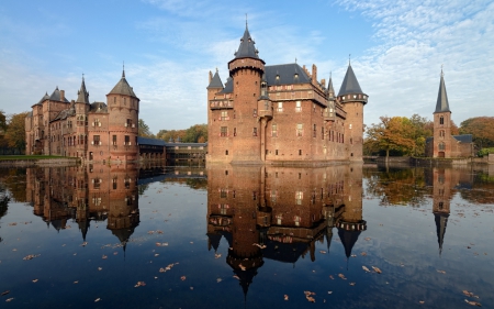 Castle - architecture, building, medieval, castle