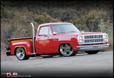 LIL'Red Express - Pipes, Red, Mag Wheels, Classic