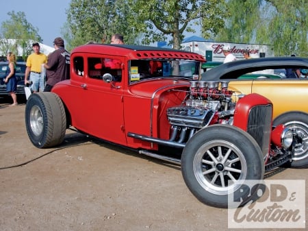 Hot Rod - tuned, wheels, motor, oldie