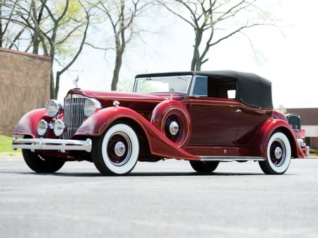 1934-Packard-Super-Eight-Convertible-Victoria - 1934, super, eight-convertible-victoria, packard