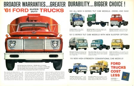 1961-Ford-Super-Duty - Super, Ford, Duty, 1961