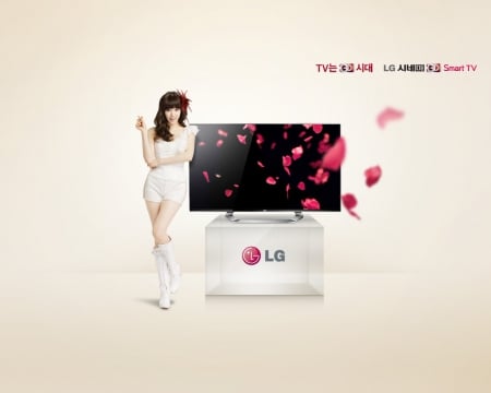 LG Tv - snsd, tv, singer, lg