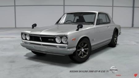 NISSAN SKYLINE 2000 GT-R KPGC10 '71 - Horizon, 360, L20SU, KPC10, L20, GT-R, SKYLINE, KGC10, 1971, NISSAN, 2000, KPGC10, L20A, 4, Motorsport, Xbox, Forza, C10