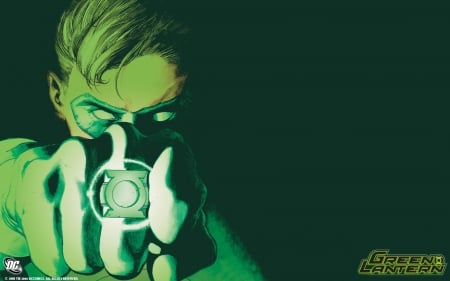 LANTERN'S RING - DC COMICS, RING, LANTERN, GREEN