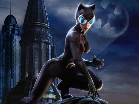 CATWOMAN - cat, dc, villains, woman