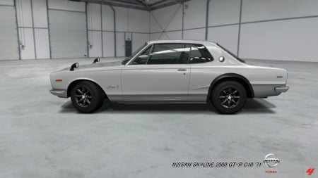 NISSAN SKYLINE 2000 GT-R KPGC10 '71 - 360, horizon, gt-r, motorsport, l20su, 2000, nissan, kpc10, xbox, l20, forza, c10, kgc10, 1971, skyline, 4, l20a