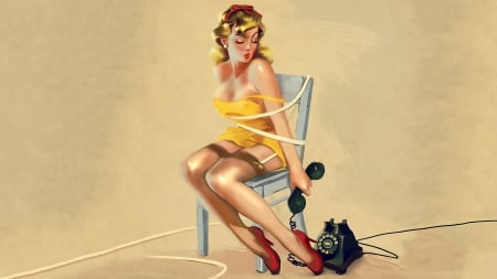 Pin-Up - entertainment, technology, people, other