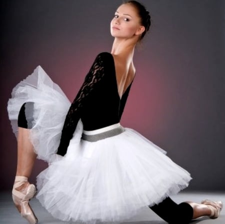 Incredible beauty of ballerina - dance, image, wallpaper, color, new, expression