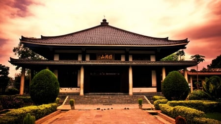 Japanese Temple - japan, tenryu building, Japanese Temple, japanese