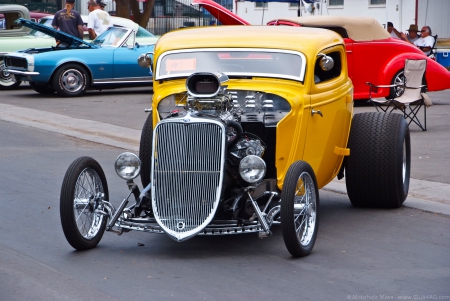 Hot Rod - tuned, funny, old, motor, wheels