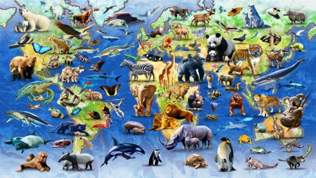 rare animal species in world