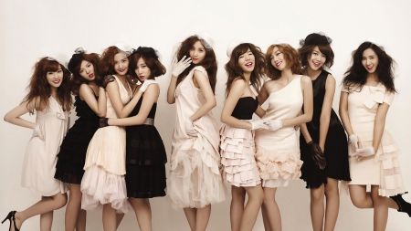 SNSD - snsd, girls, brunette, female