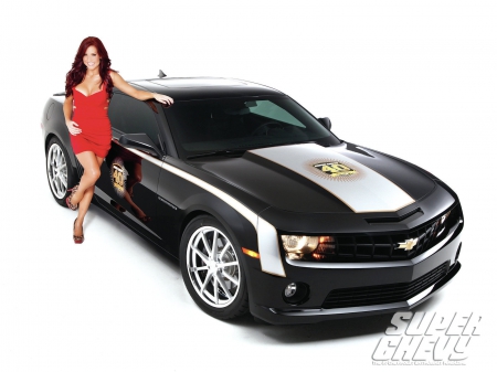 Super-Chevy-40th-Annivesary - babe, black, gm, model