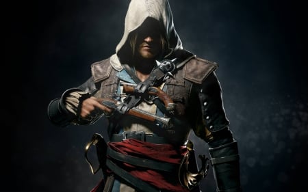 Pirate Assassin - Pistol, Black Flag, Assassins Creed IV, Assassin, Pirate, Assassins Creed, Edward Kenway