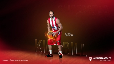 Vassilis Spanoulis(Kill Bill) - spanoulis, thrylos, olympiacos, capten, vassilis spanoulis, basket, olympiakos, kill bill