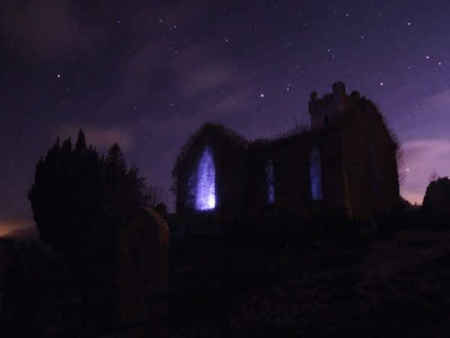 Whispers and Graves - ireland, church, grave, dark