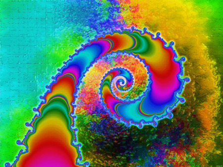 Poseidon Fractal P2 - fractal, style, art, abstract, druffix, digital design, colors, poseidon