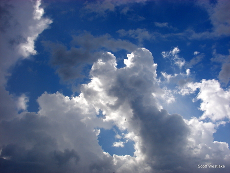 Jamacian Clouds - clouds, sky