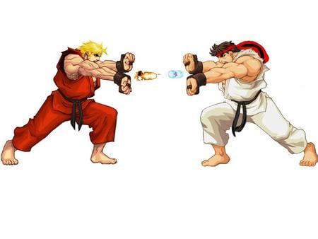 street fighter - ryu, video games, ken, street fighter