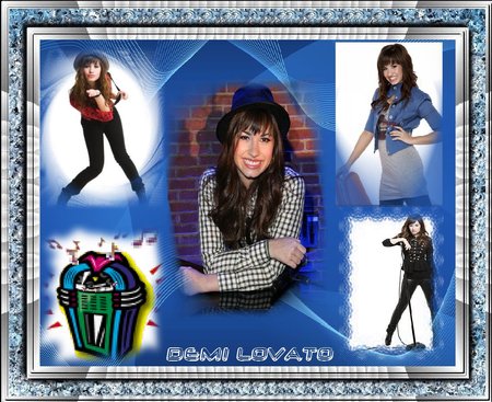 Demi Lovato collage - music, demi lovato, collage, singer, actress