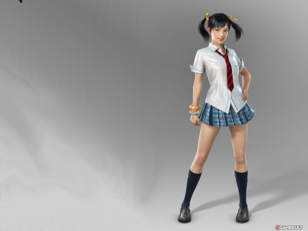 3D Ling Xiaoyu - sexy anime, sexy asian, asian anime, Ling Xiaoyu, asian schoolgirl, sexy schoolgirl, 3D Ling Xiaoyu