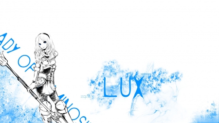 Lux - art, lux, girl, league of legends