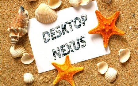 DESKTOP NEXUS - sky, beach, desktop nexus, scallop, sea