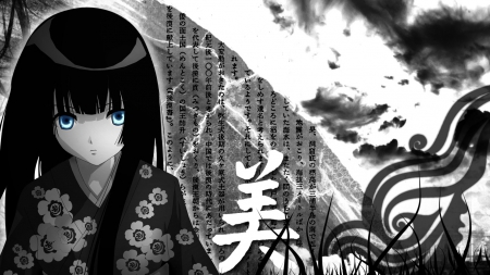 Enma Ai - Girl, Jigoku, Anime, Enma