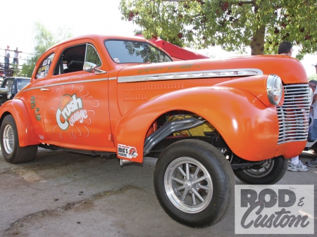 Orange Crush Gasser - gasser, orange, ford, classic