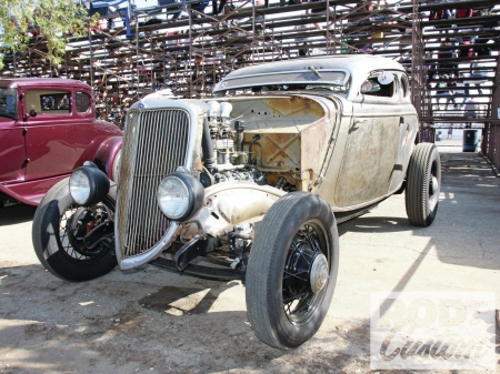 1934 Ford Coupe - ford, classic, wire wheels, raw