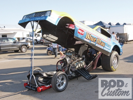 1978 Plymouth Arrow - 1978, Blue Max, Classic, Funny Car