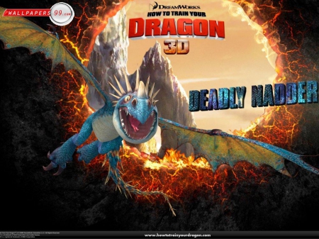 how to train your dragon deadly nadder wallpaper - dragon, deadly, dreamworks, wallpaper, nadder