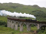 "The Jacobite" 62005 over Glenfinnan Viaduct