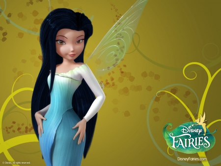 Tink friend - black, yellow, blue, green