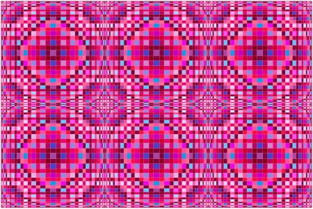 Pink and Blue Ripples - abstract, blue, illusion, pattern, op art, pink