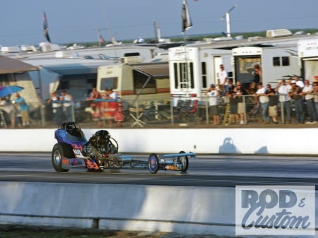 Rick Williamson 5 Point 809 Over 235 - classic, track, fuel dragster, front engine