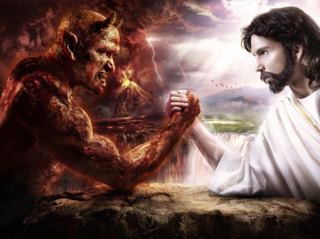 Devil vs. Jesus Christ