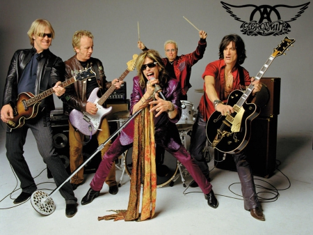 Aerosmith - rock band, joe perry, steven tyler, Aerosmith