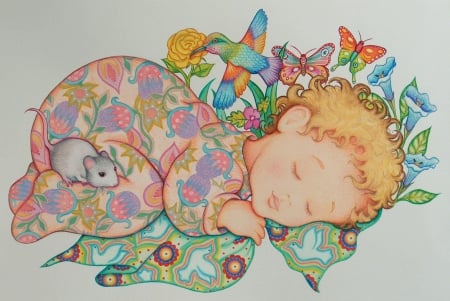 SWEET  DREAMS - sleeping, dreams, sweet, baby