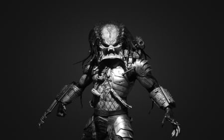 PREDATOR - HUNTER, ALIEN CREATURE, WEAPONS, KILLER