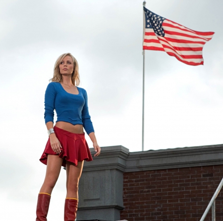 Super Babe - hot super hero, super babe, super blonde, super girl, supergirl