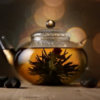 FLOWERED HERBAL TEA