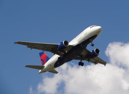 Amongst the Clouds - aircraft, plane, clouds, jet