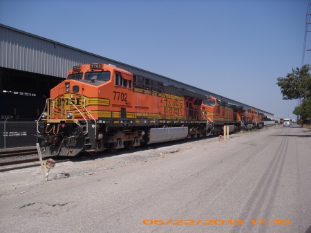 PARKED LOCOMOTIVES