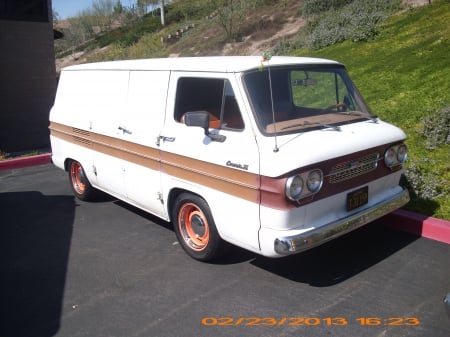 CHEVROLET CORVAIR VAN - CORVAIR, CHEVROLET, VAN, CLASSIC