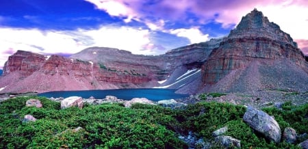 Crater lake - lake, image, wallpaper, color, new, expression